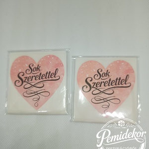 Sok Szeretettel matrica csomag , Kellékek & szerszámok, Dekorációs kellékek, Matricaív, , MESKA