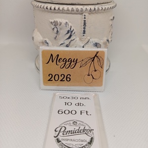 Meggy feliratú matrica csomag  - Meska.hu