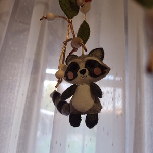 Erdei kiságyforgó, babaforgó  - baba - mama - baba játékok - kiságyforgó - Meska.hu