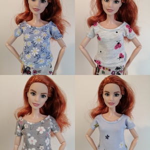 Barbie póló - játék & sport - baba & babaház - babaruha, babakellék - Meska.hu