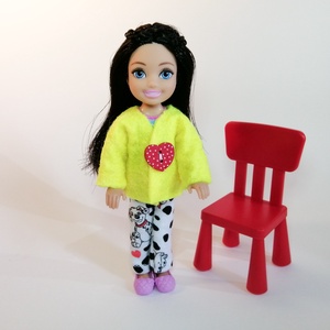 Barbie Chelsea ruha szett - játék & sport - baba & babaház - játékbaba, babakellék - Meska.hu