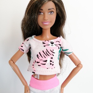 Barbie póló Made to Move babára - játék & sport - baba & babaház - barbie ruhák - Meska.hu