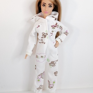 Barbie kezeslábas (XS)  - játék & sport - baba & babaház - babaruha, babakellék - Meska.hu