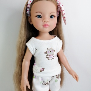 Paola Reina baba pizsama szett - játék & sport - baba & babaház - játékbaba, babakellék - Meska.hu