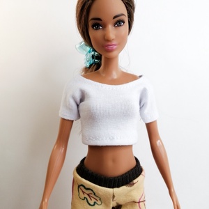 Barbie póló hosszúnadrággal - játék & sport - baba & babaház - babaruha, babakellék - Meska.hu