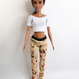 Barbie póló hosszúnadrággal - játék & sport - baba & babaház - babaruha, babakellék - Meska.hu