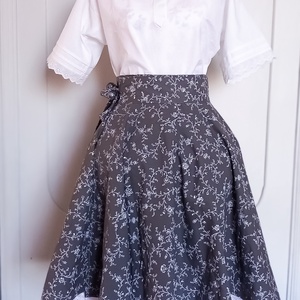 Néptáncos szoknya,  próbaszoknya - ruha & divat - női ruha - szoknya - Meska.hu