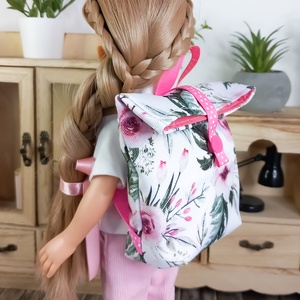 Játékbaba rolltop hátizsák - Meska.hu
