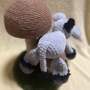 Amigurumi Horgolt csacsi, szamár - játék & sport - plüssállat & játékfigura - más figura - Meska.hu