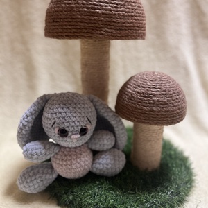 Amigurumi Horgolt plüss nyuszi - játék & sport - plüssállat & játékfigura - nyuszi - Meska.hu