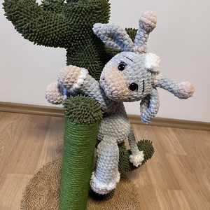 BoZsi a horgolt boci-zsiráf amigurumi plüss - játék & sport - plüssállat & játékfigura - zsiráf - Meska.hu