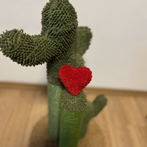 Horgolt plüss szív, szivecske plüss 8cm - játék & sport - plüssállat & játékfigura - más figura - Meska.hu