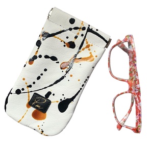 Egyedi, valódi bőr szemüvegtok  - táska & tok - pénztárca & más tok - szemüvegtok - Meska.hu