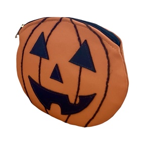 Halloween  sütőtök neszeszer, cukorkatartó, pénztárca, tolltartó - táska & tok - neszesszer - Meska.hu