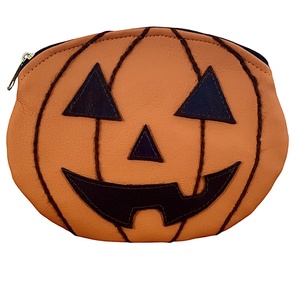 Halloween  sütőtök neszeszer, cukorkatartó, pénztárca, tolltartó, Táska & Tok, Neszesszer, Varrás, Bőrművesség, MESKA