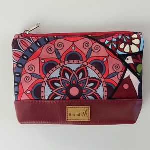 KÉSZLETEN Bordó mandalás vízálló női neszeszer, Táska & Tok, Neszesszer, Varrás, MESKA