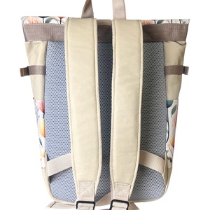 Tulipános Roll up laptop hátizsák/hátizsák - táska & tok - laptoptáska, laptop hátizsák - Meska.hu