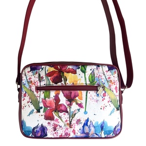 Íriszes  �PANNI válltáska - táska & tok - kézitáska & válltáska - vállon átvethető táska - Meska.hu