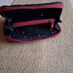 Fekete pénztárca - táska & tok - pénztárca & más tok - pénztárca - női pénztárca - Meska.hu