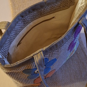 Bézs mintás táska - táska & tok - táska szett - Meska.hu