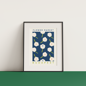 Matisse ihletésű virágos kép - Nyomtatott és digitális változatban!, Otthon & Lakás, Dekoráció, Kép & Falikép, Művészi nyomat, Fotó, grafika, rajz, illusztráció, Meska