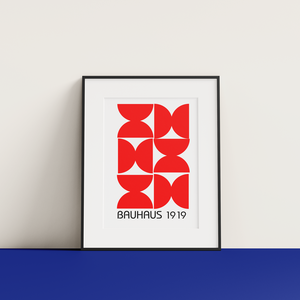 Egyedi Bauhaus Ihletésű Kép - Minimalista Geometria Otthonodba, Otthon & Lakás, Dekoráció, Kép & Falikép, Művészi nyomat, Fotó, grafika, rajz, illusztráció, Meska