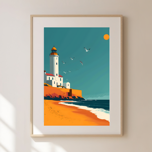 Ébredjen Brighton Varázsában: Travel Poster Falikép - Meska.hu