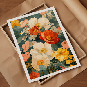 Virágos Hangulat - Falikép - otthon & életmód - dekoráció - kép & falikép - poszter - Meska.hu