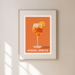 Aperol Spritz Falikép - otthon & életmód - dekoráció - kép & falikép - poszter - Meska.hu