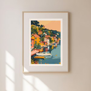 Skandináv Stílusú Falikép  Svédország Inspirálta Minimalista Dekoráció, Otthon & Életmód, Dekoráció, Kép & Falikép, Poszter, Fotó, grafika, rajz, illusztráció, MESKA