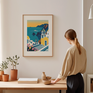 Görögország Inspirálta Falikép  Digitális és nyomtatott változatban, Otthon & Életmód, Dekoráció, Kép & Falikép, Poszter, Fotó, grafika, rajz, illusztráció, MESKA