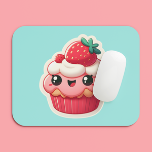 Cupcake Mintás  Egérpad - Stílusos Kényelem az Asztalodon!, Otthon & Életmód, Tárolás & Rendszerezés, Íróasztali tároló, Decoupage, transzfer és szalvétatechnika, MESKA