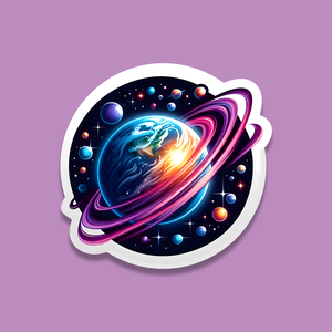 Galaxis matrica - Kozmikus és lenyűgöző dekoráció minden felületre - otthon & életmód - papír, írószer - matrica, matrica csomag - Meska.hu