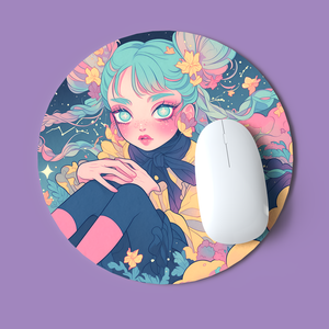 Egérpad Anime Lány Mintával - Stílusos és Kényelmes Kiegészítő Minden Anime Rajongónak, Otthon & Életmód, Papír, írószer, Egyedi szerkesztés, , MESKA