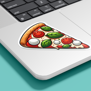 Pizza Szelet Matrica - Ínycsiklandó Dekoráció Minden Felületre - otthon & életmód - papír, írószer - matrica, matrica csomag - Meska.hu