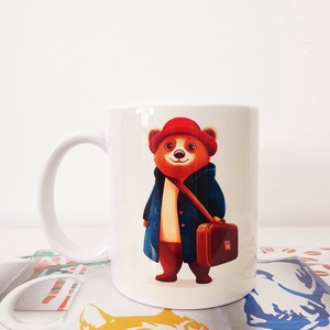 Paddington-hasonmás medvés bögre  Vidám reggelekhez! - otthon & életmód - konyhafelszerelés, tálalás - tálalás - bögre & csésze - Meska.hu