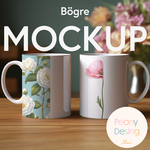 Bögre mockup - Digitális termék, Művészet, Grafika & Illusztráció, Digitális, Fotó, grafika, rajz, illusztráció, MESKA