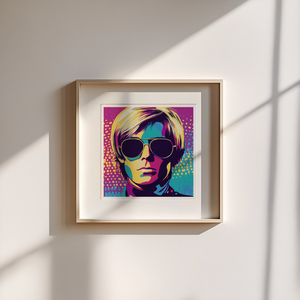 Andy Warhol Inspirálta Pop-Art Falikép  Modern Művészet Otthonodban - művészet - grafika & illusztráció - művészi nyomat - Meska.hu