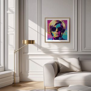 Andy Warhol Inspirálta Pop-Art Falikép  Modern Művészet Otthonodban - művészet - grafika & illusztráció - művészi nyomat - Meska.hu
