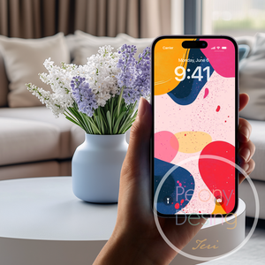 Mobiltelefon kijelző mockup  tökéletes bemutató eszköz kreatívoknak - művészet - grafika & illusztráció - digitális - Meska.hu