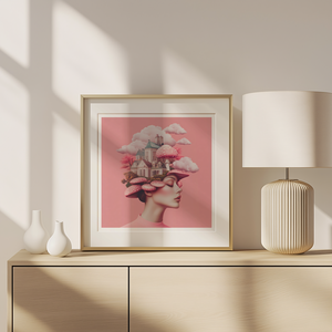 Szürrealista Falikép  Egyedi Művészeti Élmény Digitális és Nyomtatott Változatban - művészet - grafika & illusztráció - művészi nyomat - Meska.hu