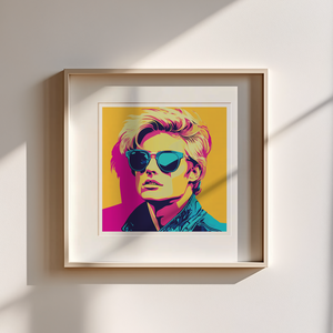 Andy Warhol Inspirálta Pop-Art Falikép  Modern Művészet Otthonodban, Művészet, Grafika & Illusztráció, Művészi nyomat, Fotó, grafika, rajz, illusztráció, MESKA
