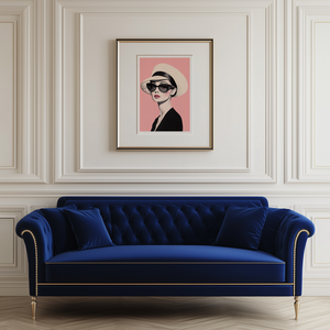 Exkluzív Audrey Hepburn Pop-Art Falikép  Digitális Letöltés és 21x21 cm-es Nyomtatott Nyomat - művészet - grafika & illusztráció - művészi nyomat - Meska.hu