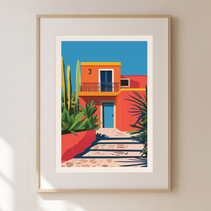 Mexikó inspirálta falikép  Dekorálja otthonát ezzel a gyönyörű, travel poszterrel!, Otthon & Életmód, Dekoráció, Kép & Falikép, Poszter, Fotó, grafika, rajz, illusztráció, MESKA