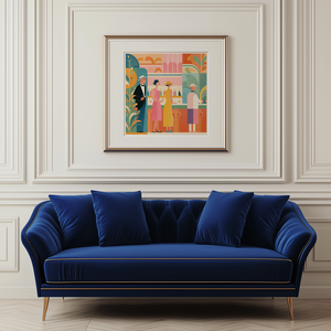 Art Deco Estély  Stílus és Elegancia Otthonodban - otthon & életmód - dekoráció - kép & falikép - poszter - Meska.hu