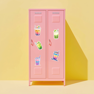 Bubble Tea Matricacsomag  Egyedi Vinyl Matricák Kültéri Használatra is - otthon & életmód - papír, írószer - matrica, matrica csomag - Meska.hu