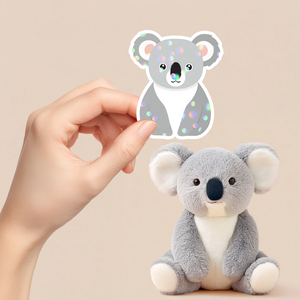 Koala  Egyedi Vinyl Matrica Kültéri Használatra is, Otthon & Életmód, Papír, írószer, Matrica, matrica csomag, Fotó, grafika, rajz, illusztráció, MESKA