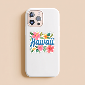 Hawaii felirat matrica  trópusi hangulat - otthon & életmód - papír, írószer - matrica, matrica csomag - Meska.hu