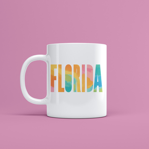 Florida mintás bögre  trópusi nyár a kezedben - otthon & életmód - konyhafelszerelés, tálalás - tálalás - bögre & csésze - Meska.hu