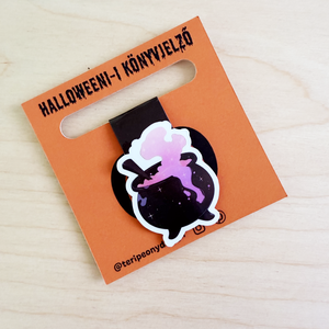 Varázsitalos Halloween-i mágneses könyvjelző  misztikus kiegészítő olvasóknak - könyv & zene - könyvjelző - Meska.hu